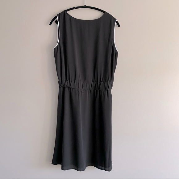 Joe Fresh Black Dress with Tie Waist - Size LG - Picture 3 of 4